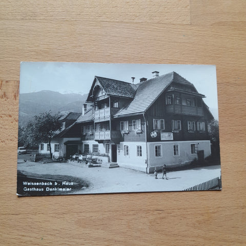 AK Weissenbach bei Haus. Gasthaus Danklmeier.