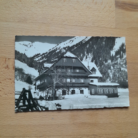 AK Donnersbachwald, Alpengasthof Gürtler.