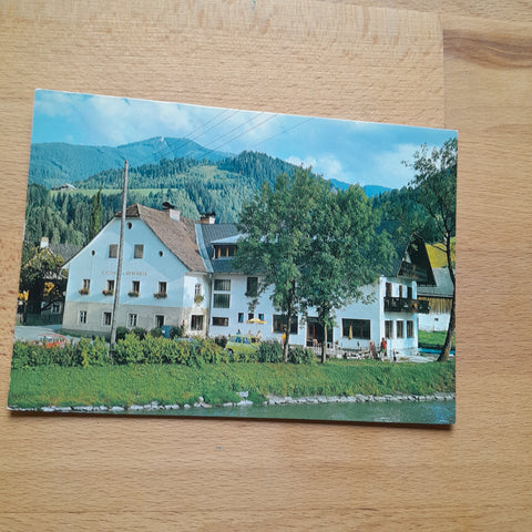 AK Pruggern. Gasthof Pension Bierfriedl. Bes. Fam. Franz Perhab.