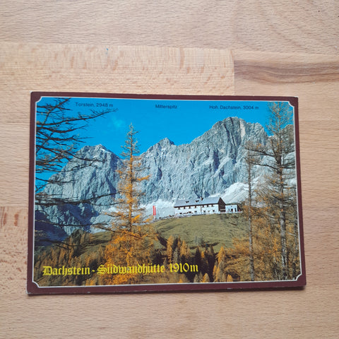 AK Dachsteinsüdwandhütte.