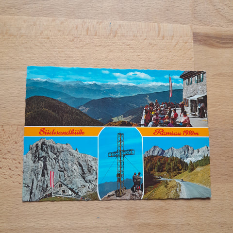 AK Dachsteinsüdwandhütte.