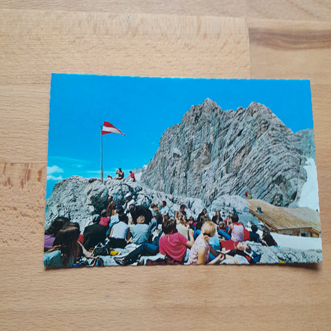 AK Dachsteinwarte mit Hohem Dachstein.
