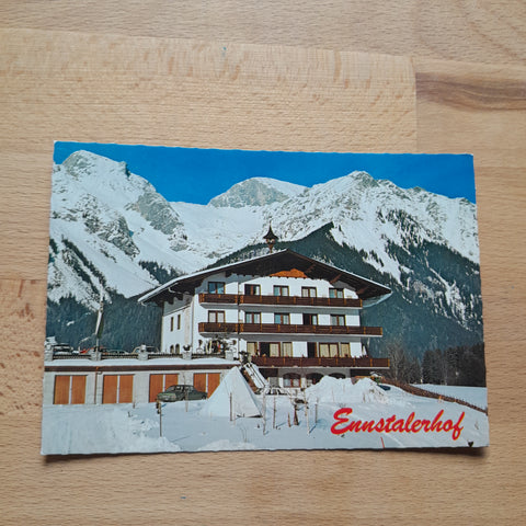 AK Ramsau. Ennstalerhof. Bes. W. u. E. Becker.