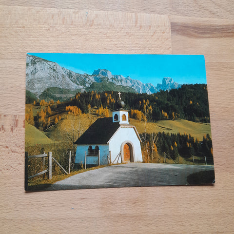 AK Ramsau. Bergkircherl im Dachsteingebiet.