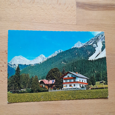 AK Ramsau am Dachstein Nr. 158. Haus Hermine. Hermine Perhab.