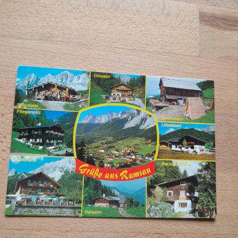 AK Grüße aus Ramsau.