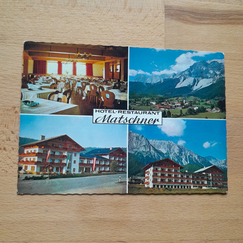 AK Ramsau am Dachstein. Hotel Restaurant Matschner.