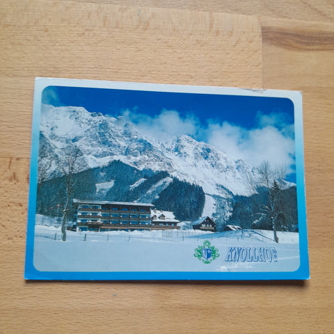 AK Ramsau-Dachstein. Hotel-Restaurant Knollhof. M. u. Ch. Walcher.