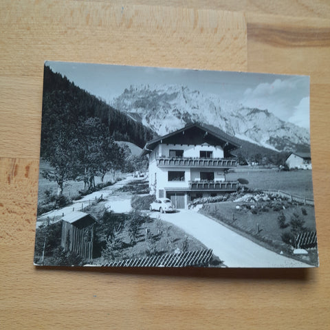 AK Ramsau am Dachstein. Haus Straßburg H. Schrempf.
