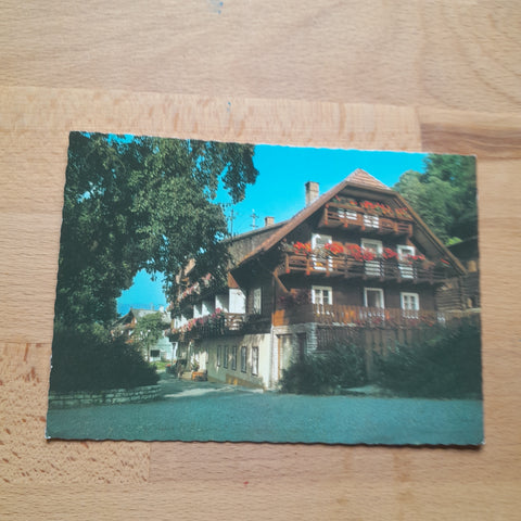 AK Schladming. Berggasse 59. Frühstückspension Kieler.
