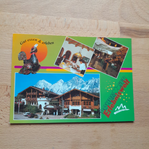 AK Schladming - Rohrmoos. Cafe Restaurant Dorfstöckl. Knappenkeller. Rohrmooser Elebniswelt.
