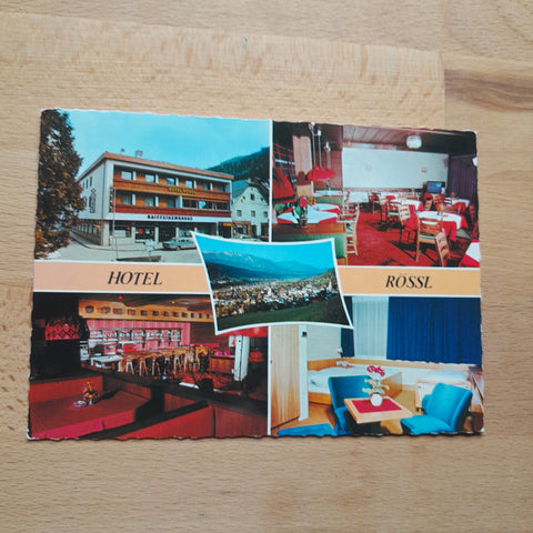 AK Schladming. Hotel Rössl. Ernst Schrempf.