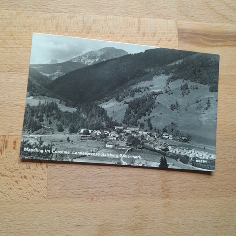AK Mandling im Ennstale. Landesgrenze Salzburg.
