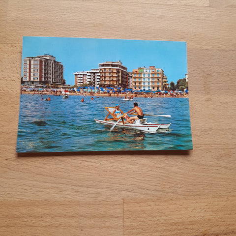 AK Lido di Jesolo. Albwerghi visti dal mare.