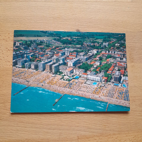 AK Lido di Jesolo. Panorama dall'aereo.