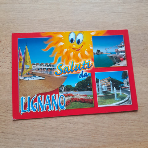 AK Saluti da Lignano.