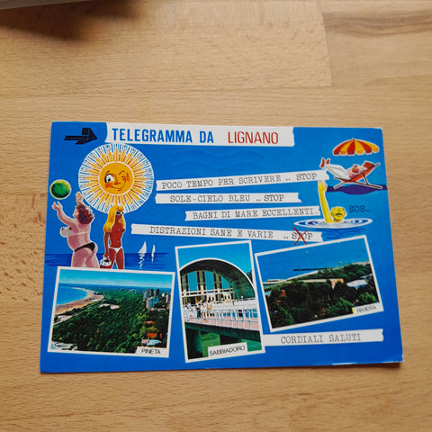 AK Telegramma da Lignano.