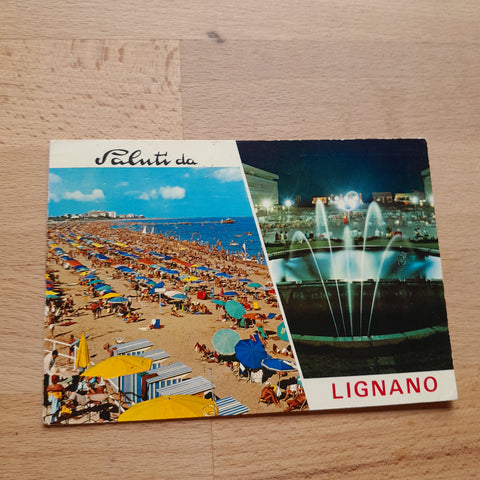 AK Saluti da Lignano.
