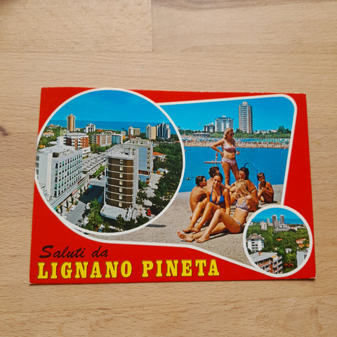AK Saluti da Lignano Pineta.