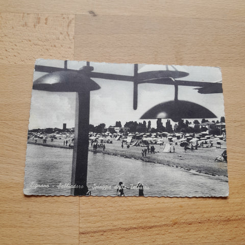 AK Lignano Sabbiadoro. Spiaggia dalla Terrazza.