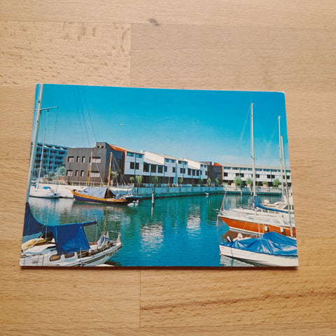 AK Lignano Sabbiadoro. La Darsena di Punta Faro e la terra mare.
