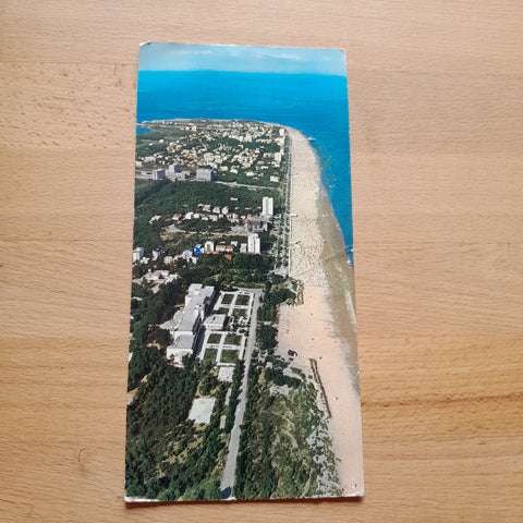 AK Lignano. La Spiaggia dall'aereo verso Sabbiadoro.