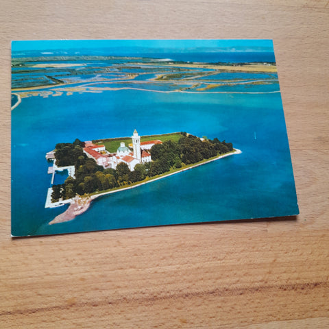 AK Isola di Barbana. Panorama aerea.