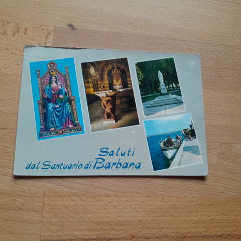 AK Saluti dal Santuario di Barbana.