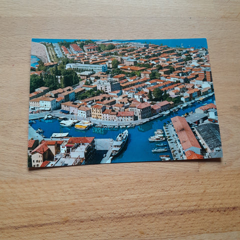 AK Grado. Veduta aerea del Porto.