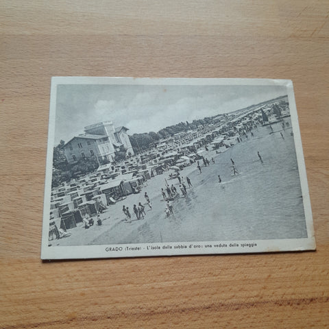 AK Grado. L'Isola della sabbia d'oro una veduta della spiaggia.