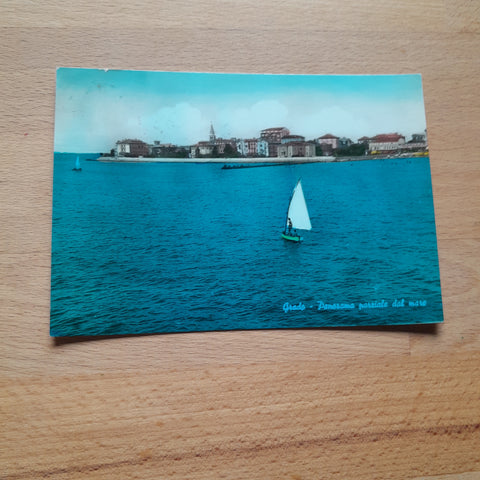 AK Grado. Panorama parziale dal mare.