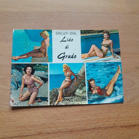 AK Saluti dal Lido di Grado.