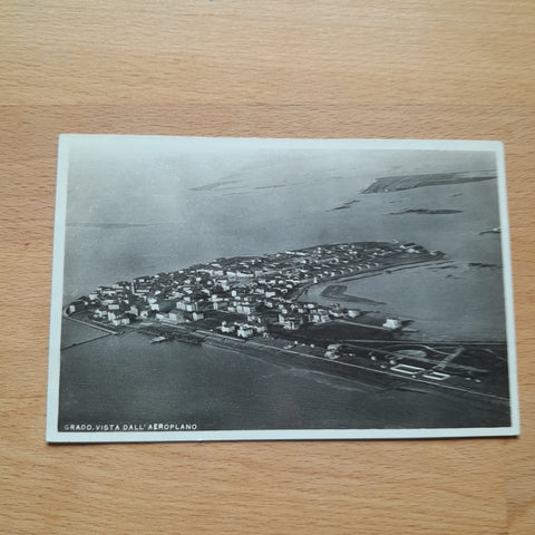 AK Grado. Vista dall'Aeroplano.