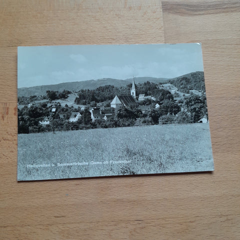 AK Heilquellen u. Sommerfrische Gams ob Frauenthal.
