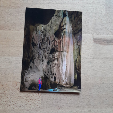 AK Lurgrotte-Semriach Größter freihängender Tropfstein der Welt Riese.