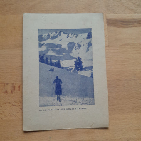 AK Im Skiparadies der Wölzer Tauern.