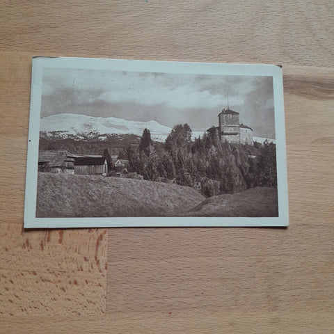 AK Zirbitzkogel mit Schloß Forchtenstein bei Neumarkt.