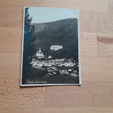 AK Murau. (mit Bahnhof)
