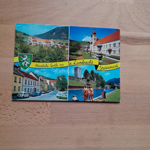 AK Herzliche Grüße aus St. Lambrecht.