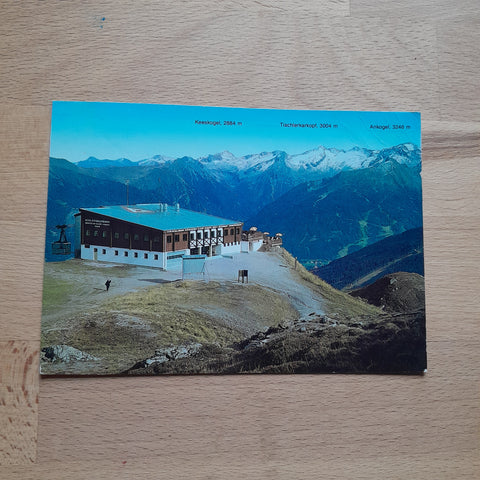 AK Bad Hofgastein. Seilbahnbergstation und Restaurant Kleine Scharte.