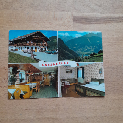 AK Bad Hofgastein. Grabnerhof. Jausenstation. Bes. Barbara Höhenwarter.