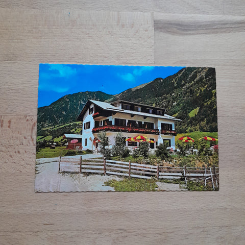 AK Bad Hofgastein. Frühstückspension Cafe Wiesenhof. J. u. M. Lafenthaler.