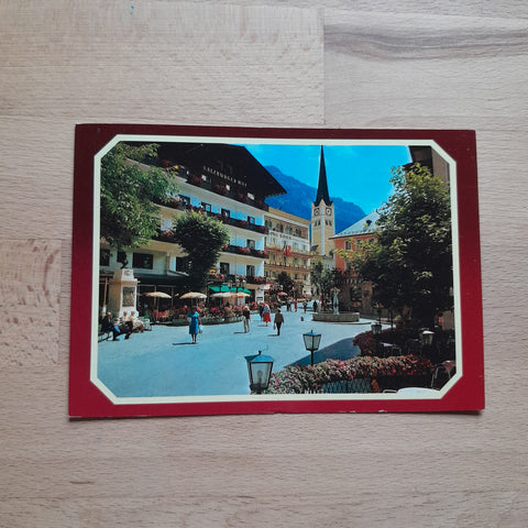 AK Bad Hofgastein. Kaiser-Franz-Platz.