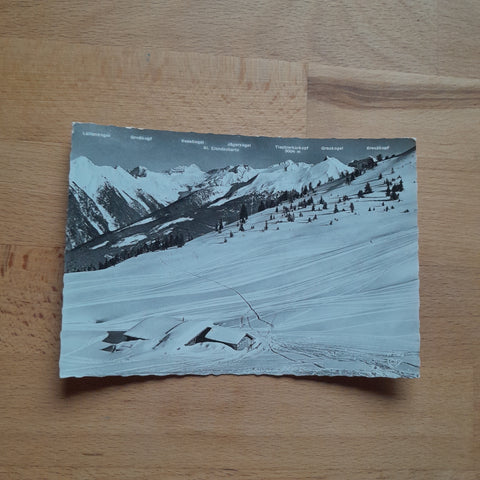 AK Bad Hofgastein. Abfahrt v. Stubnerkogel nach Angertal.