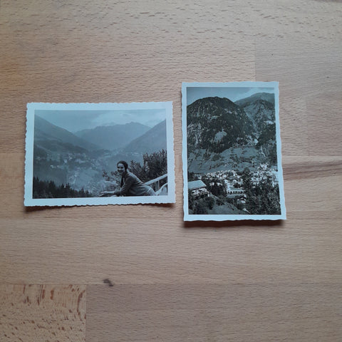 2 Kleine Fotos Bad Hofgastein. (1961)