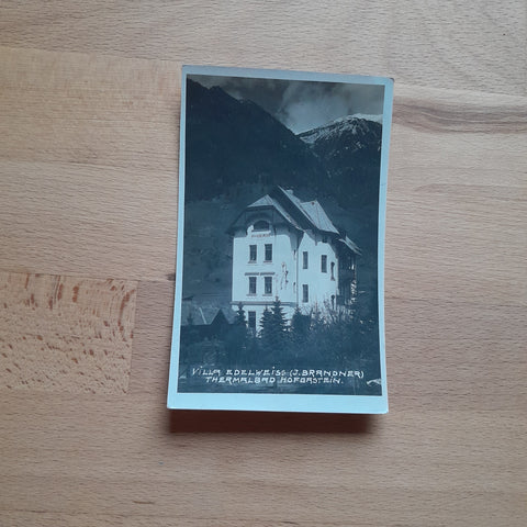 AK Bad Hofgastein. Villa Edelweiss (J. Brandner)