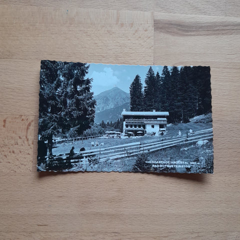 AK Bad Hofgastein. Waldgasthof Angertal.