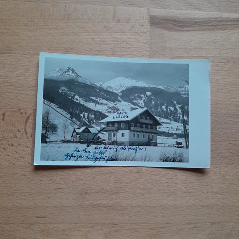 AK Bad Hofgastein. Haus Lieleg. (1951)