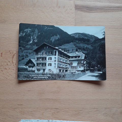 AK Bad Hofgastein. Kurhaus Pension Tirol (1957)