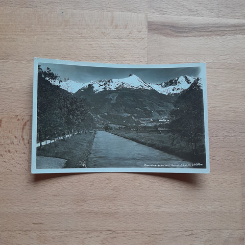 AK Gasteinerache mit Hohen Tauern. (1939)